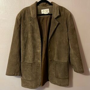 vintage leather jacket